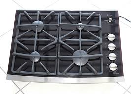 Ge Black Natural Gas Cooktops For