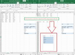 create slicer to a pivot table
