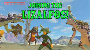 Link Becomes a LIZALFOS! | Zelda: Breath of the Wild - YouTube