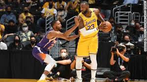 2020 season schedule, scores, stats, and highlights. Nba Lakers Lebron James Perfect Record In First Round Series Ends With Los Angeles Elimination Loss To Phoenix Suns Cnn