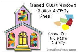 Stained Glass Church Craft
