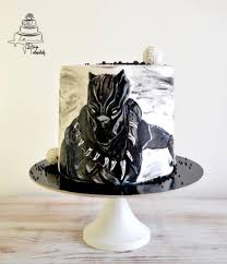 To show my excitement, i've prepared a black panther cake.exact measurements for the chocolate ca. Black Panther Cake Cake By Krisztina Szalaba Cakesdecor