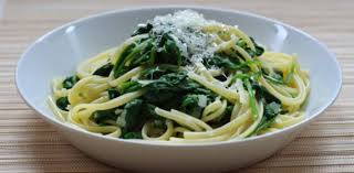 Image result for SPAGHETTI with spinach