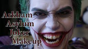arkham asylum joker makeup you