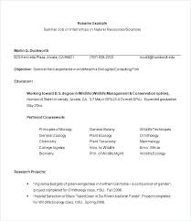 Sample Resume Format For Engineering Students Of Internship Example