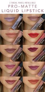 loreal infallible liquid lipstick low