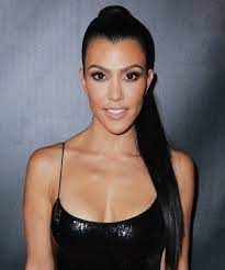 kourtney kardashian shows off new look