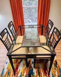 Beautiful Dining Table W Matching