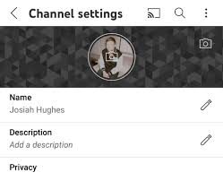 how to change your you channel name