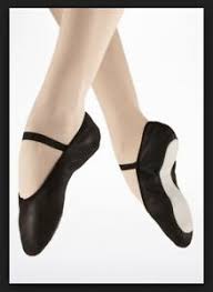 Details About Energetiks Adult Ballet Black Leather Full Sole Shoe Dance Sz7c Bnwt 53