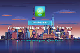 commercial lighting manufacturers