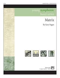 matrix concert band conductor score