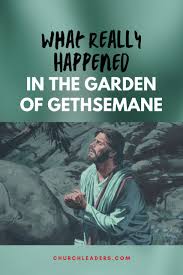 the garden of gethsemane