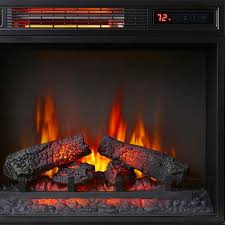 Electric Fireplace With Barn Doors