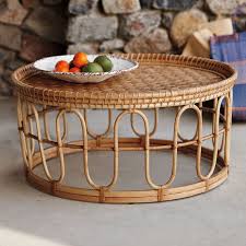 Handmade Rattan Table Wicker Table Cane