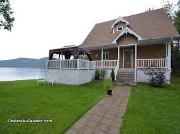 chalet a vendre lac kenogami bord de l eau