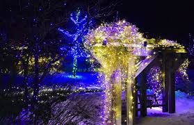 about gardens aglow in boothbay harbor