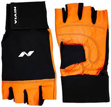 18 Off On Nivia Leather Gym Glove With Wrist Wrap Large Orange On Amazon Paisawapas Com