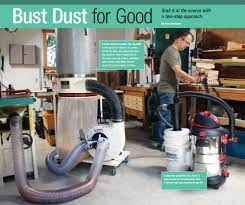Our diy dust collector plans can work as an ideal intermediate system for cleaning your workshop and tools without any clogging! Bust Dust For Good