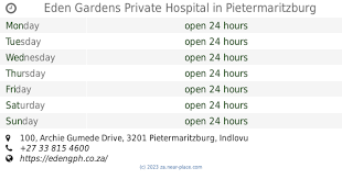 eden gardens private hospital