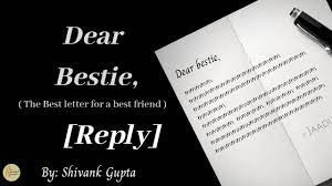 the best letter to best friend you miss