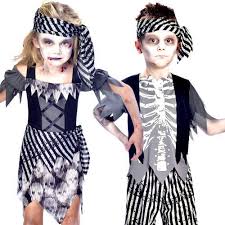 zombie pirate kids fancy dress undead