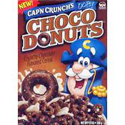 choco donuts cap n crunch cereal