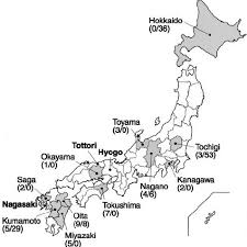 Sapporo is the administrative headquarters. Map Of Japan Showing The Locations Of Hokkaido Island And 10 Download Scientific Diagram