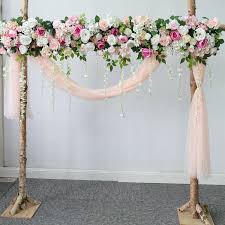 1m artificial flower runner arrangement