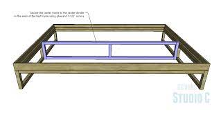 build a modern rustic platform bed