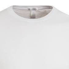 White Short Sleeve Undershirt By Jockey Size S Up To