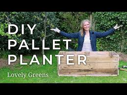 How To Make A Diy Pallet Planter