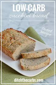 Coconut Flour Low Carb Zucchini Bread Ditch The Carbs