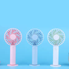 Buy USB Mini Fan Handheld Personal Fan Rechargeable Battery Operated  Cooling Fan Portable 3-Speed Macaro at affordable prices, price 5 USD —  ??free shipping, ?real reviews with photos — Joom