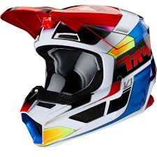 Fox Racing V1 Yorr Helmet Youth Color Multi Size Ym