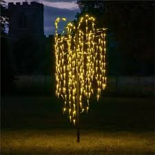 Weeping Willow Led Garden Light Tree