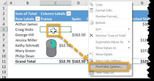 advanced pivot table tips and tricks