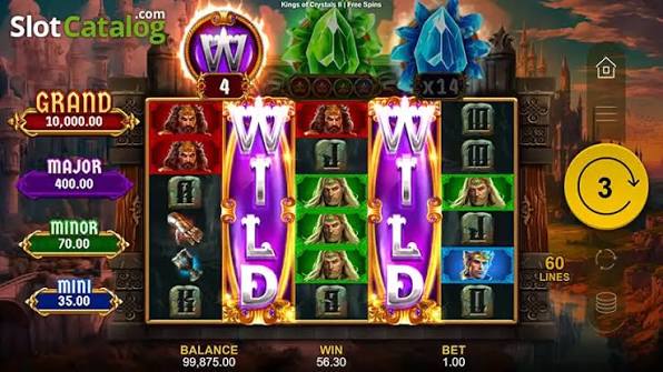 Kings of Crystals II Power Combo Slot Demo & Review ᐈ Play For Free