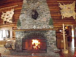 Cabin Decor Fireplace Decor Styles