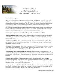 letter to sponsor saint pius x church