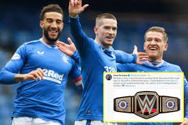 Get the latest news and information for the new york rangers. Drew Mcintyre Gives Rangers Custom Wwe Championship Belt As Ally Mccoist And Gary Lineker Pay Tribute To Scottish Premiership Title Winners