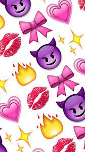 cute iphone emojis wallpapers