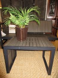 Crate Barrel Outdoor Table At The