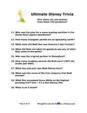 In this trivia, all the information and details of the different films are given in the form of different questions to test the fans' knowledge by challenging them. 9 Disney Trivia Ideas Trivia Disney Games Disney Facts