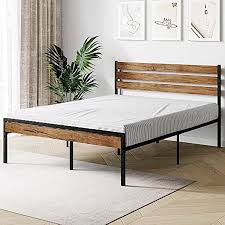 Idealhouse Queen Bed Frame With Wood