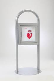 free standing aed cabinet guaranteed