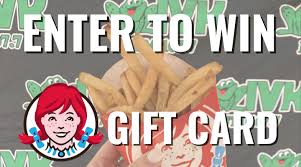 enter to win 100 gift card to wendy s