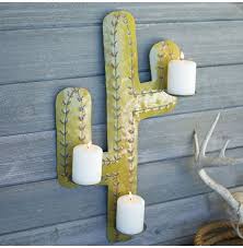 Cactus Candle Wall Sconce