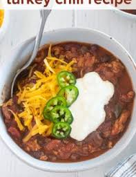 slow cooker turkey chili flavor the