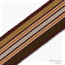 25mm Stripe Grosgrain Ribbon